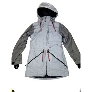 Armada Lynx Jacket - Women's Size Medium Gray Hooded Ski Snowboard